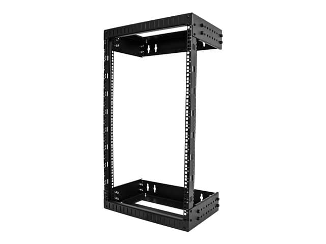 STARTECH.COM - Startech 18U 19" Wall Mount Network Rack, Adjustable Depth 12-20" 2 Post Open Frame Server Room Rack for AV/Data/ IT Communication/Computer Equipment/Switch with Cage Nuts & Screws - 18U Adjustable Rack - rack - 18U