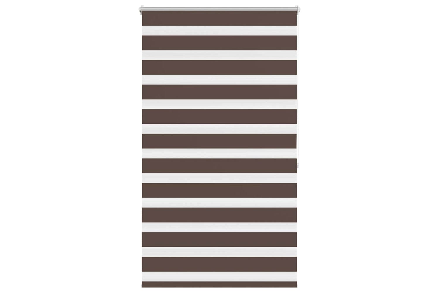 Vidaxl Zebra Blind 100 X 175 Cm Coffee