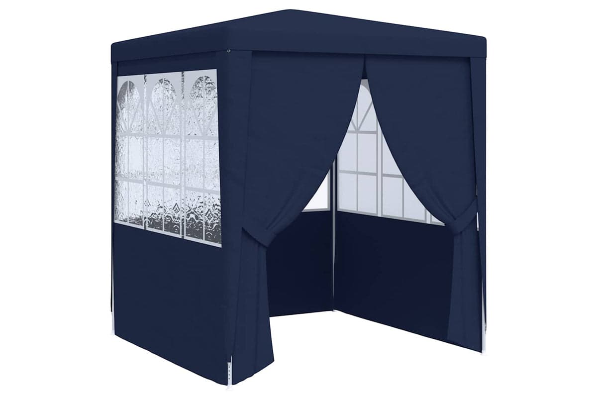 Vidaxl 48517 Professional Party Tent With Side Walls 2x2 M Blue