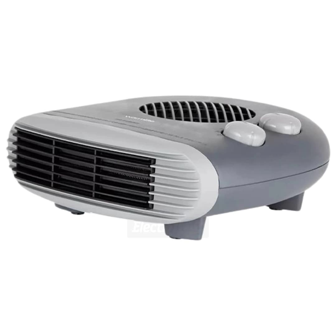 Warmlite 2000W Flat Fan Heater with Cool Air Function