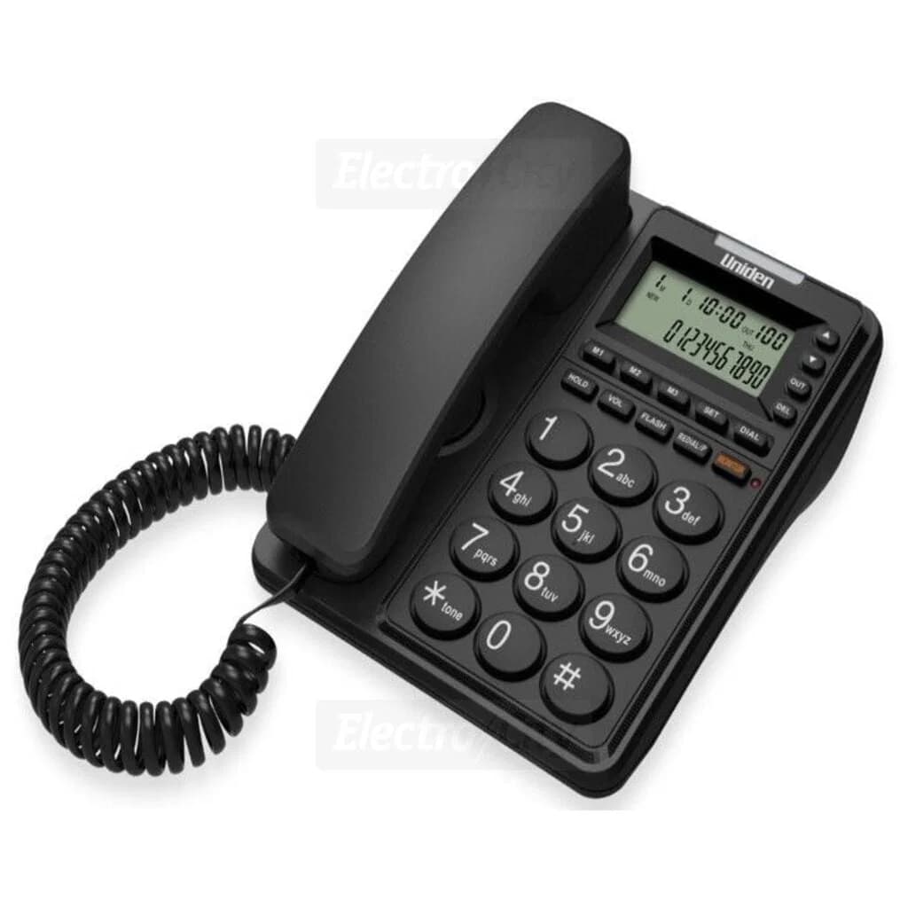 Uniden 6409 Big Button Corded Home Phone