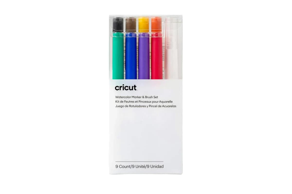 Cricut Watercolor Marker & Brush Set | 9 ct