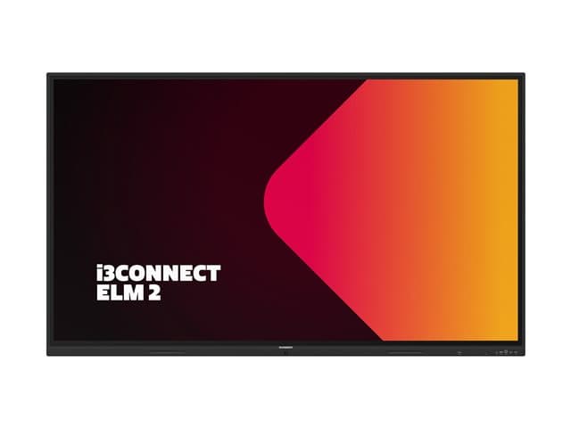 I3 CONNECT - i3-Technologies i3CONNECT Elm 2 75" LED-backlit LCD display - 4K - for interactive communication