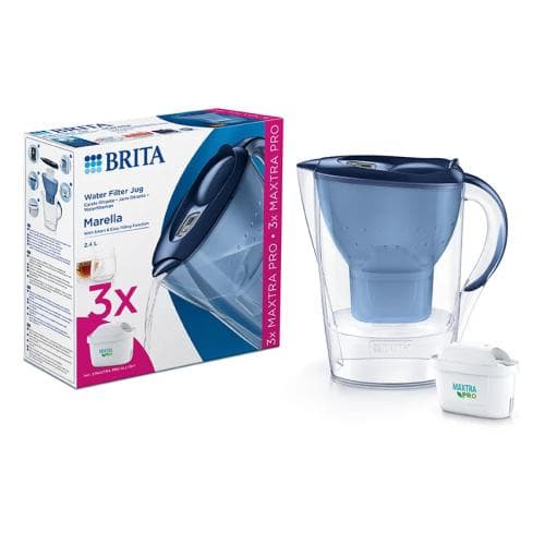 BRITA Marella Cool Blue Maxtra Pro Water Filter - I...
