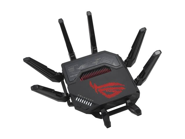 ASUSTEK - ASUS ROG Rapture GT-BE98 - wireless router - Wi-Fi 7 - desktop