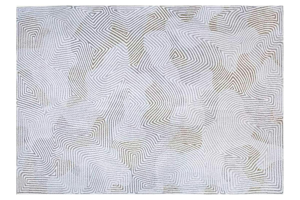 Louis De Poortere | Coral Indoor Eco Rug | Oyster White | 280 x 390 cm