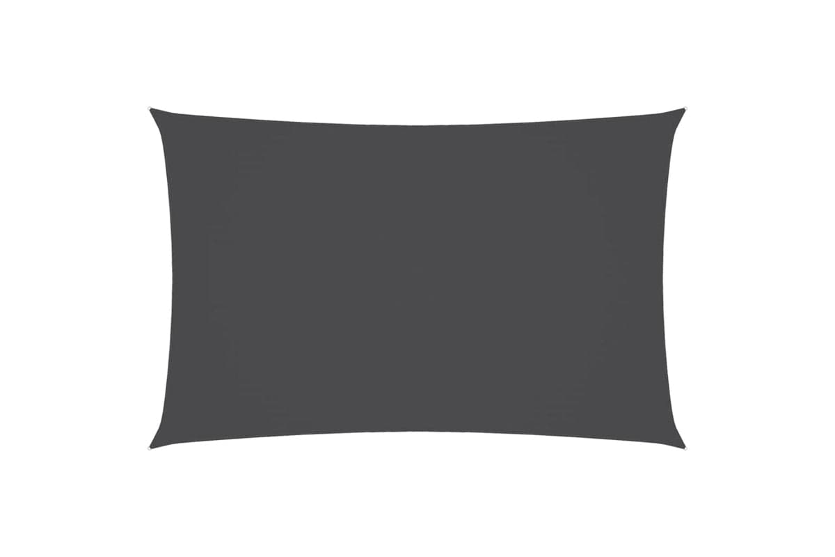 Vidaxl 135099 Sunshade Sail Oxford Fabric Rectangular 2.5x5 M Anthracite