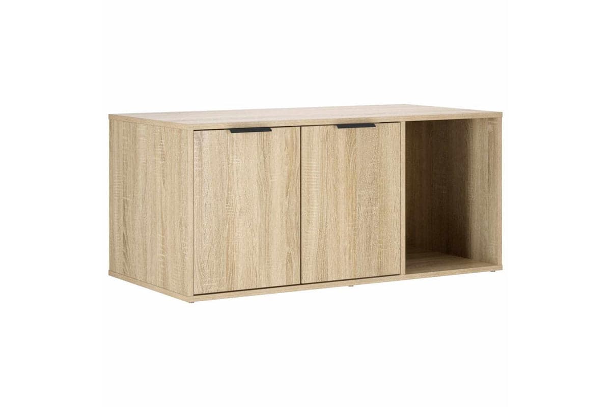 Vidaxl Cat Crate Furniture Sonoma Oak 100 X 49 X 45 Cm Engineered Wood