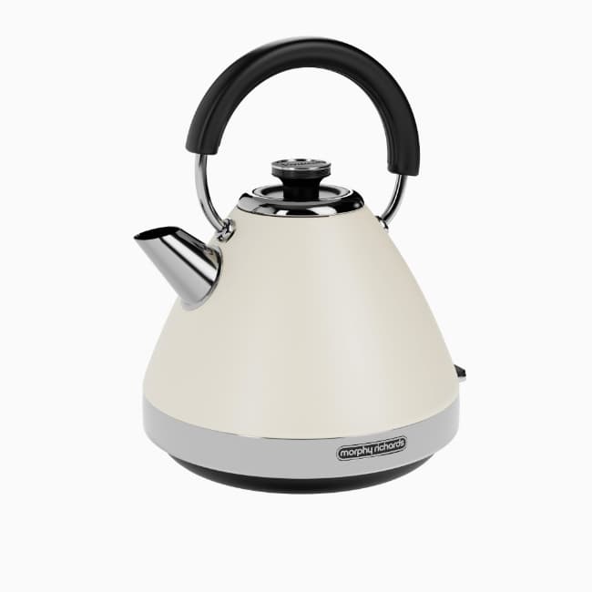 Morphy Richards Venture Pyramid Kettle 1.5L - Cream | 100132