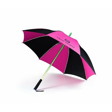 VQ 1910 Multi Colour LED light display Umbrella With a Torch Handle