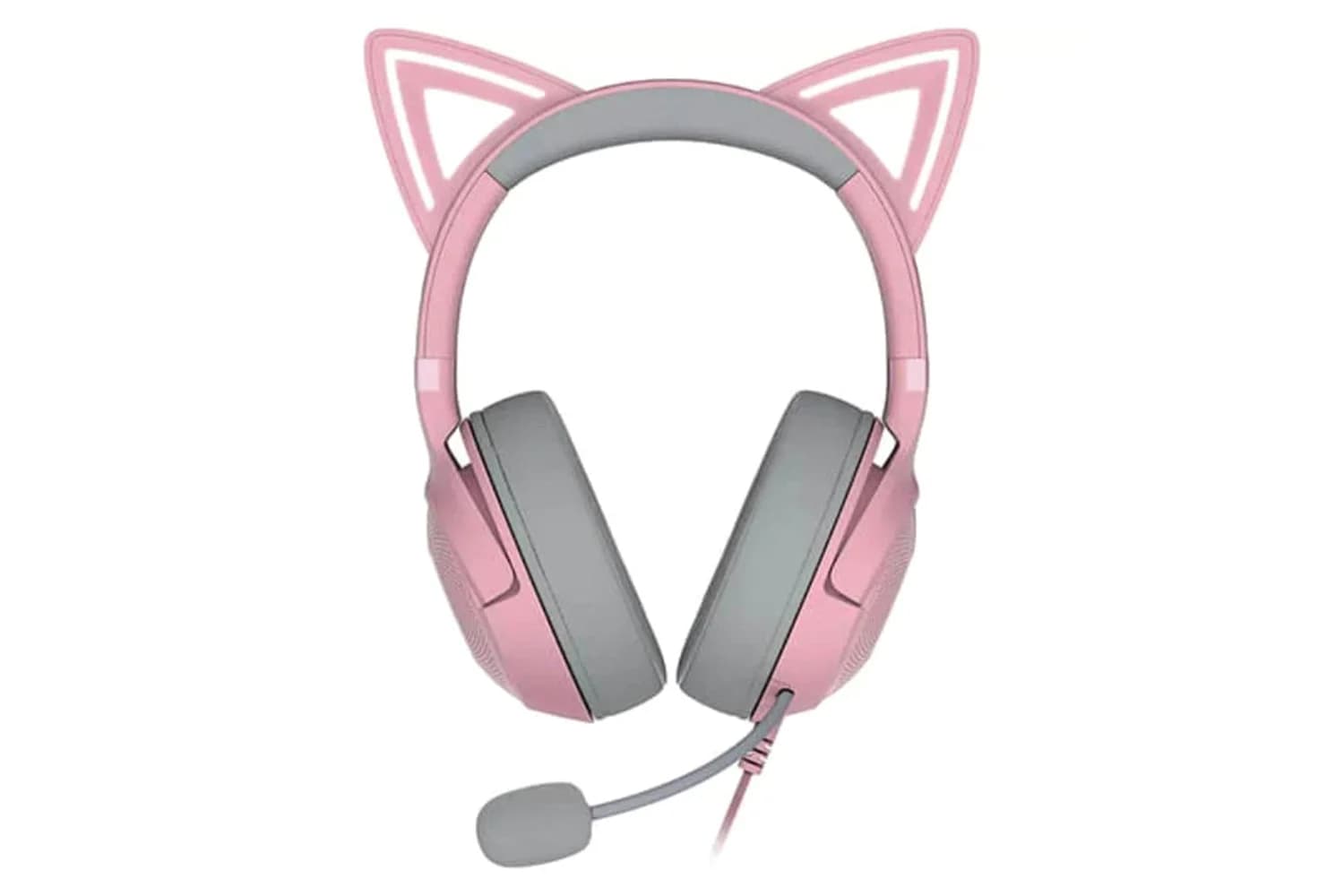 Razer Kraken Kitty V2 Wired RGB Headset | Quartz