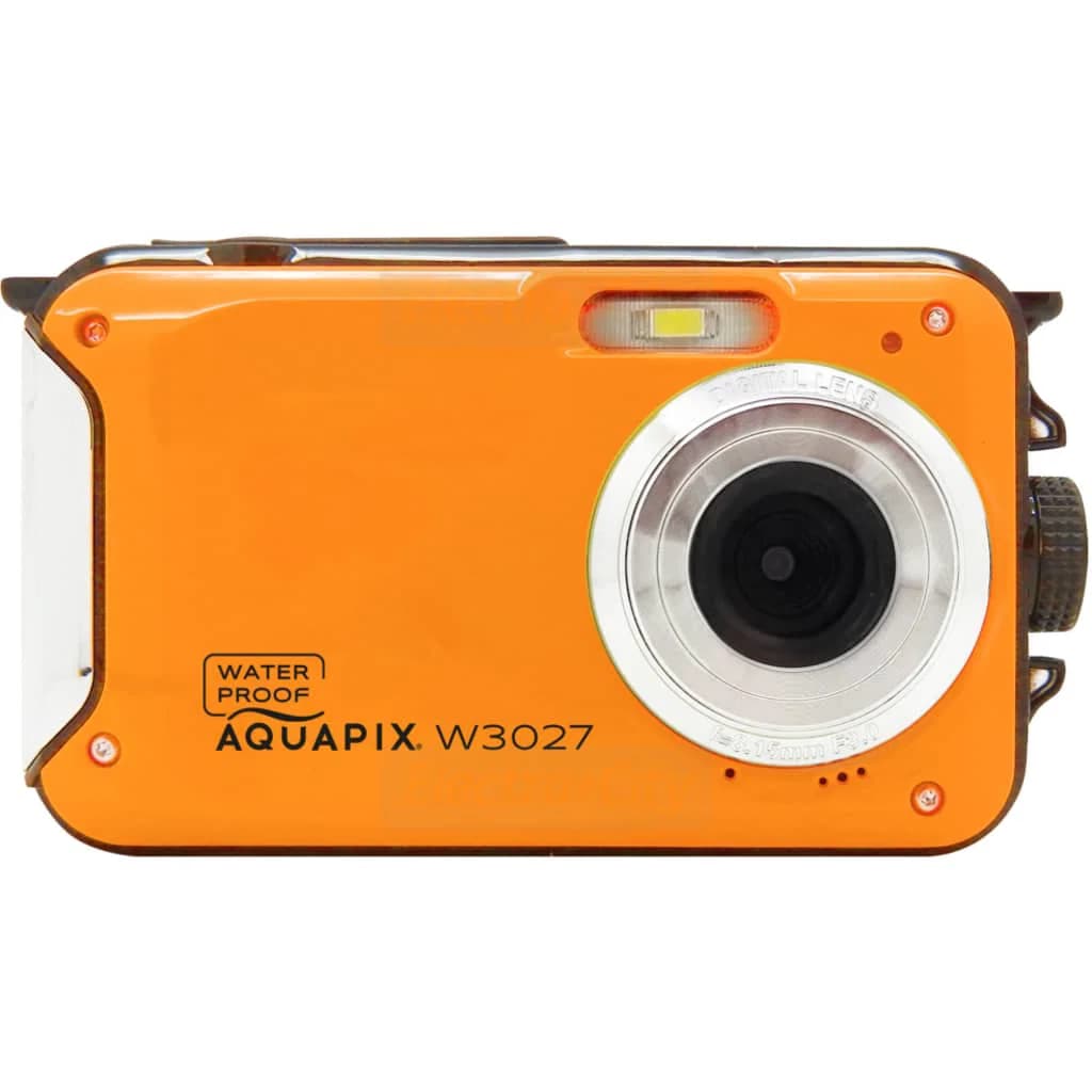 Aquapix Wave 5MP Underwater Camera | Sunset Orange