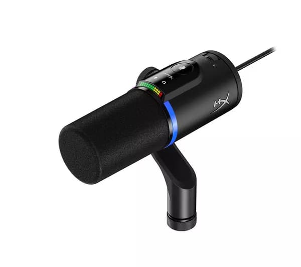HYPERX FlipCast USB/XLR Dynamic Microphone - Black