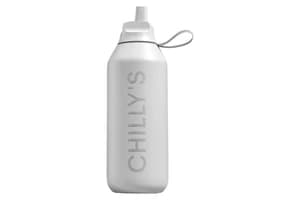 Chillys | S2 Flip Water Bottle | 500ml | White