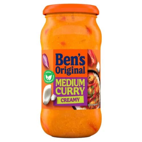 Bens Original Medium Curry Sauce 440g