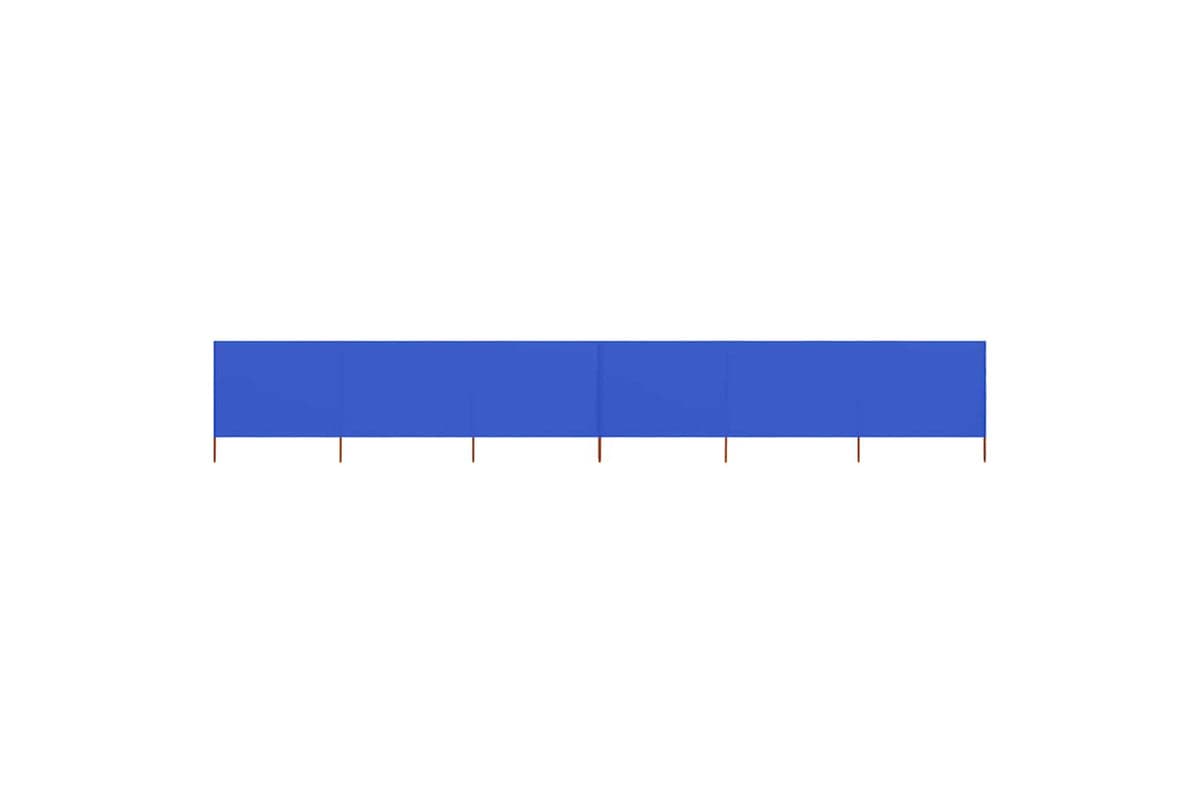 vidaXL 47173 6-panel Wind Screen Fabric 800x80cm Azure Blue
