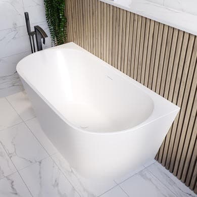 Gable Freestanding Double Ended Back to Wall Bath