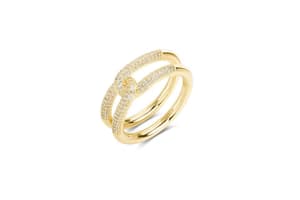 Rosato Rzbi84b - Elegant Rosato Bianca Yellow Gold Ring, Pearl Ring Ladies Accessories