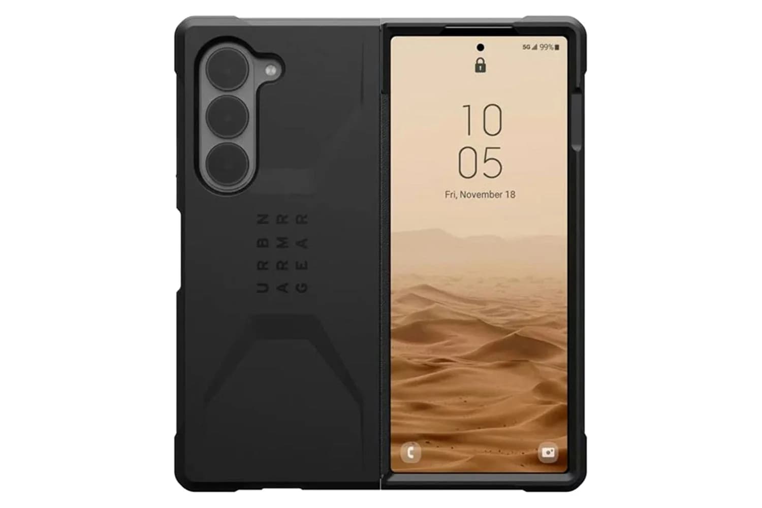 UAG Civilian Series Galaxy Z Fold6 Case 2024 | Black