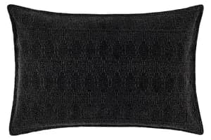 Ramas Polyester Cushion | Black | 40 x 60 cm