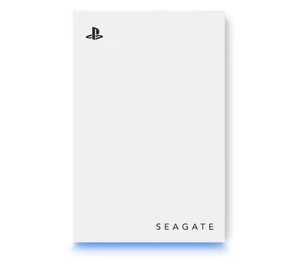 SEAGATE Gaming Hard Drive for PlayStation - 5 TB, White