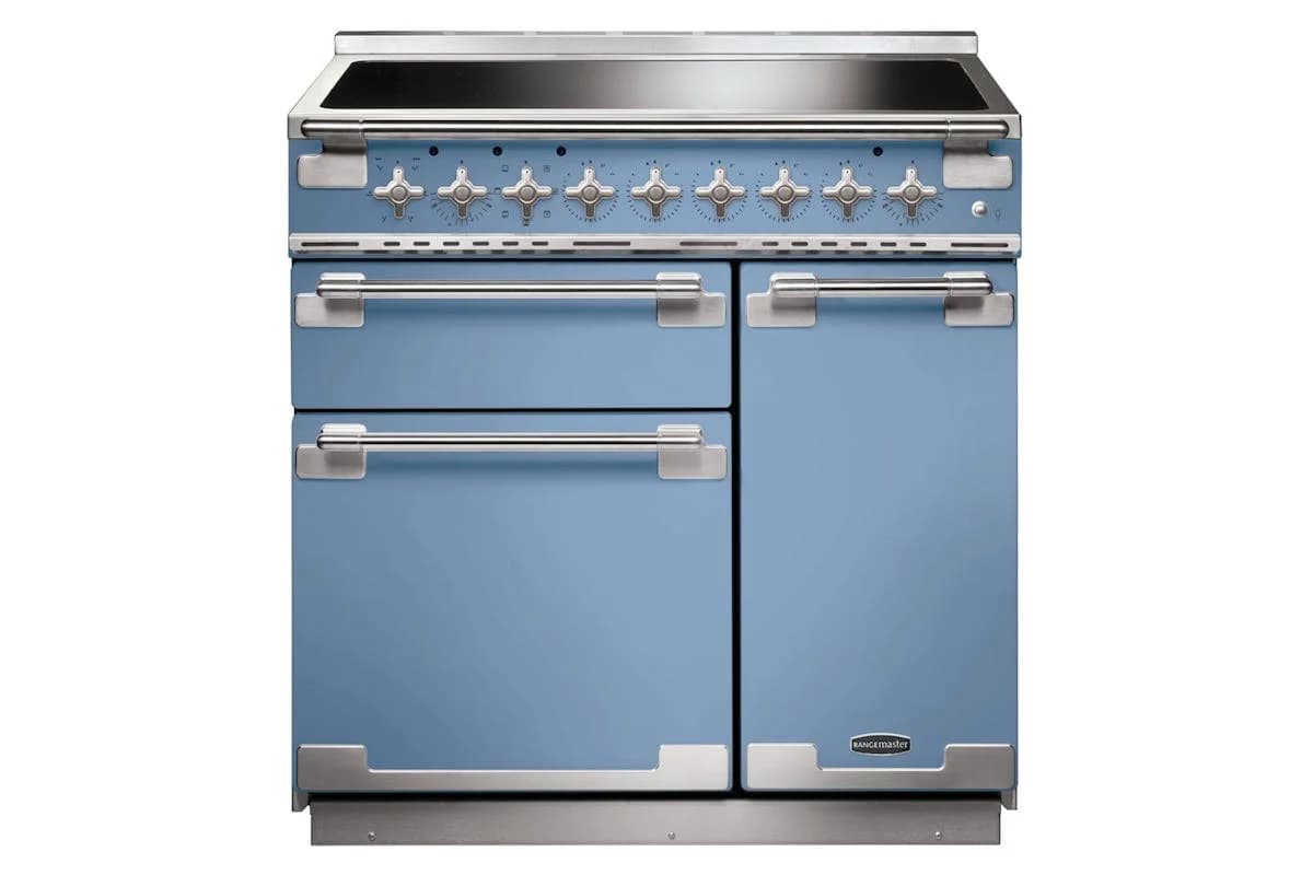 Rangemaster Elise 90cm Electric Range Cooker | ELS90EICA | China Blue
