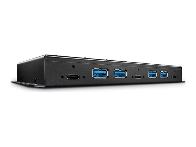 Lindy - hub - 7 ports - rack-mountable