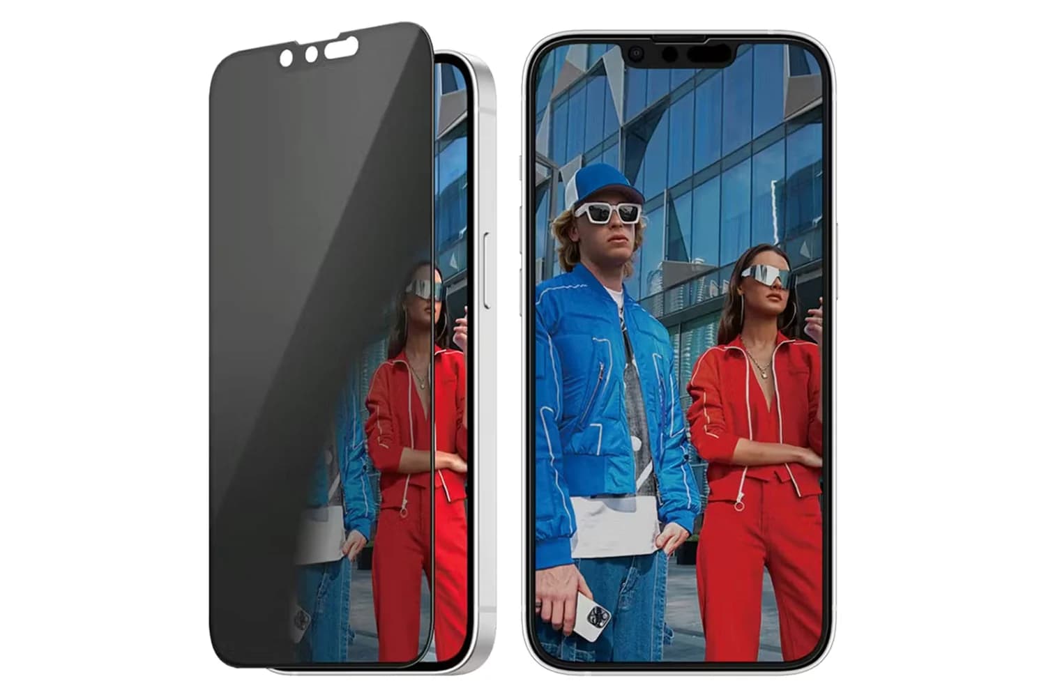 PanzerGlass iPhone 16E/14/13/13 Pro Ultra-Wide Fit Privacy Screen Protector