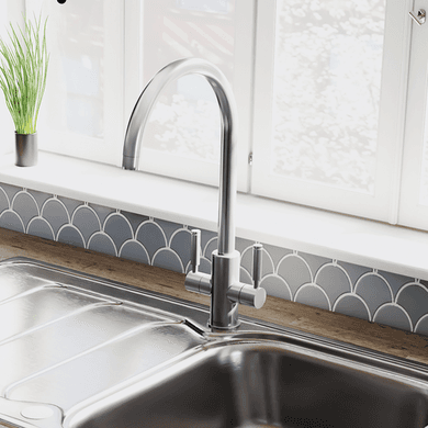 Rangemaster Intense Dual Lever Monobloc Kitchen Mixer Tap