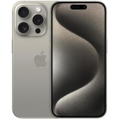 Refurbished Apple iPhone 15 Pro Max Natural Titanium 6.7" 256GB 5G Unlocked & SIM Free Smartphone
