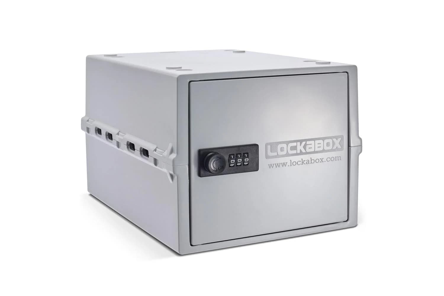 Lockabox Oneâ„¢ Opal White | Premium Lockable Storage Box | 10 Litre Combination Lock Box For Food, Medicine & Home Safety