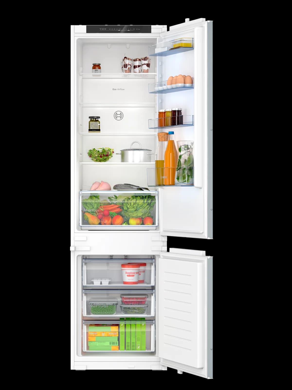 Bosch Series 2 290L Built-In Frost Free Fridge Freezer | KIN96NSE0G