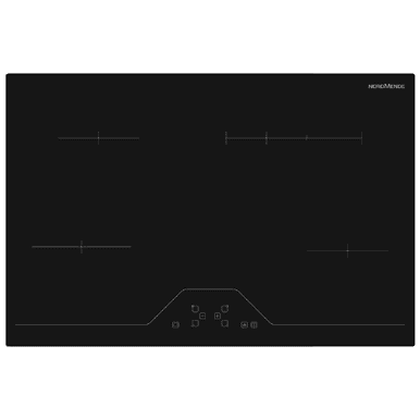 NordMende 78cm 4 x Zone Touch Control Ceramic Hob - Black | HCT783FL