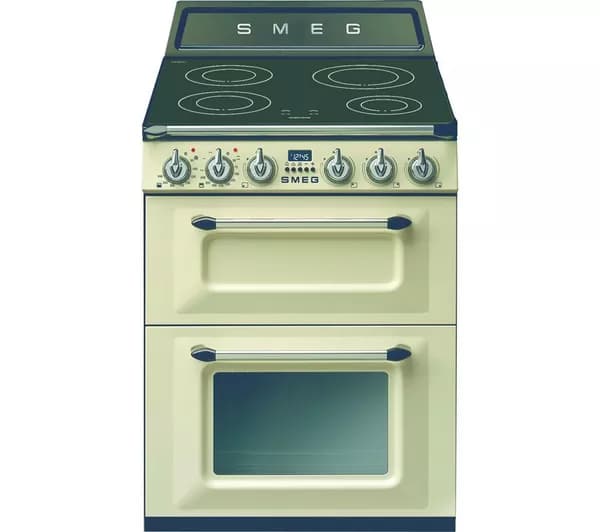 SMEG TR62IP2 60 cm Victoria Electric Induction Cooker - Cream