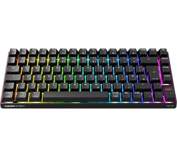 CHERRY XTRFY K33 Compact Wireless RGB Gaming Keyboard - Black