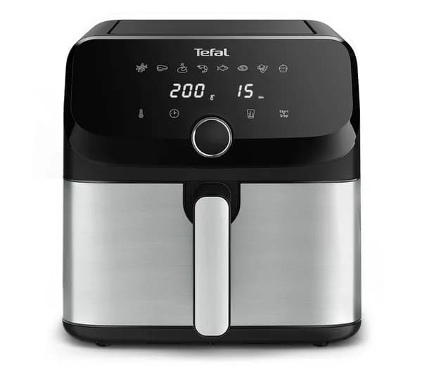TEFAL Easy Fry Mega EY855D40 7.5L Air Fryer - Black & Silver