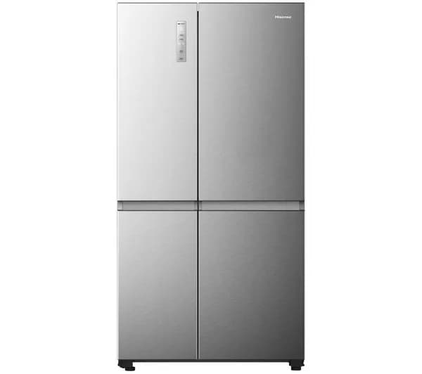 HISENSE PureFlat RS5P668SSCC American-Style Smart Fridge Freezer - Stainless Steel
