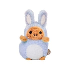 Blue Bunny Ricespud Mini Sitting Plush Toy