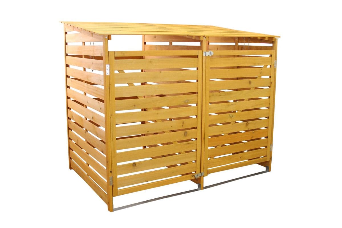 Monstershop 24409 - Double Wheelie Bin Storage