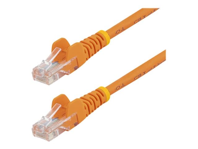 STARTECH.COM - Startech 5m Orange Cat5e / Cat 5 Snagless Ethernet Patch Cable 5 m - patch cable - 5 m - orange