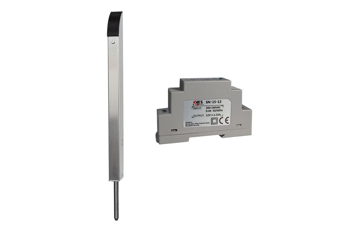 Tomalok Tl-sb-150-k - Tomalok High-quality Electric Gate Drop Bolt With Backup Battery In Black And Stainless