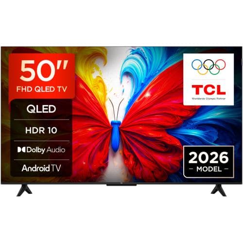 TCL            50INCH 1080P FHD QLED SMART TV