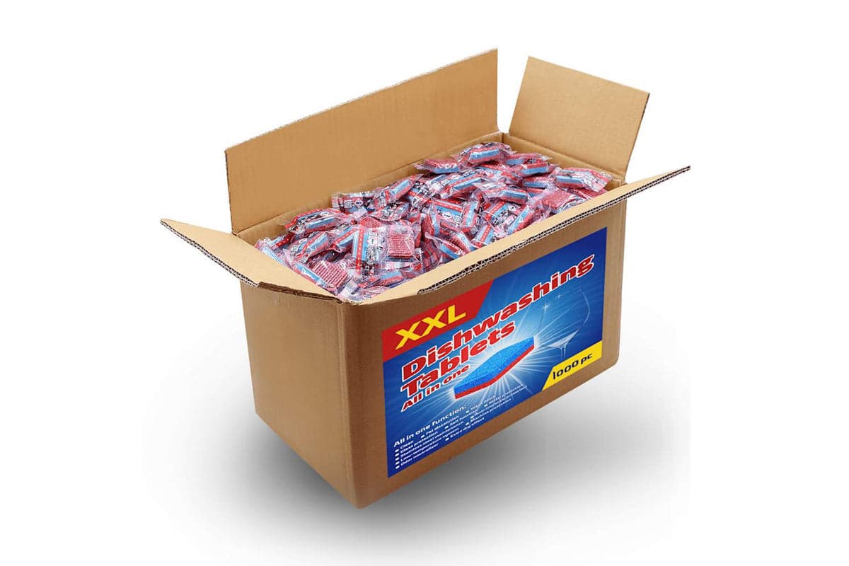 Vidaxl 12-in-1 Dishwasher Tablets 1000 Pcs 18 Kg