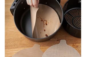 Nostik Round Air Fryer Liner | Set of 2