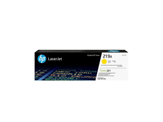 HP - 219A - yellow - original - LaserJet - toner cartridge (W2192A)