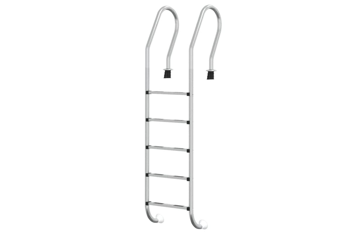 vidaXL 93457 Pool Ladder 54x38x211cm 304 Stainless Steel