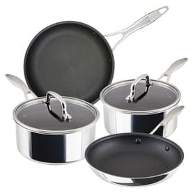 CIRCULON Scratch Defense Stainless Steel Four-Piece Pan Set