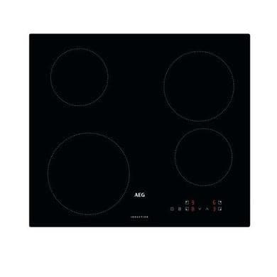 Refurbished AEG 3000 Series IBX64200CB 60cm 4 Zones Induction Hob Black