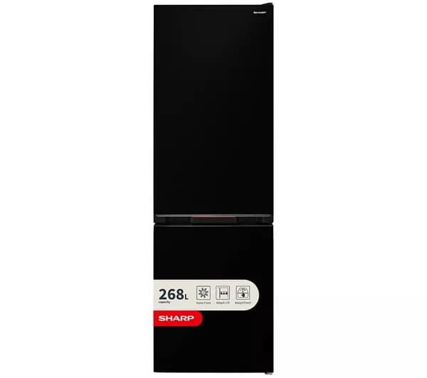 SHARP SJ-BB04DTXBE-EN 60/40 Fridge Freezer - Black