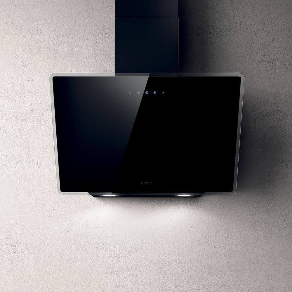 Elica Shire 60cm Intergrated Cooker Hood - Black | SHIRE60BL